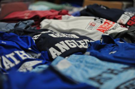 End of season merchandise sale at Veterans Field