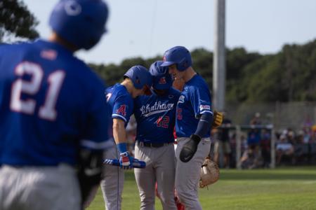 Chatham ignites for 3 home runs, beats Y-D 9-5 in EDS Game 1