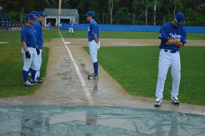 Anglers and Harbor Hawks Rained Out